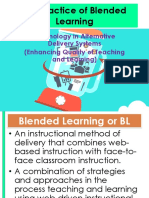 The Practice of Blended Learning