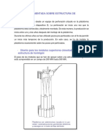 Plataforma Cimentada Sobre Estructura de Hormigón