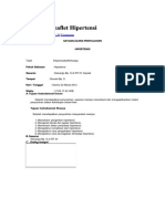 SAP Dan Leaflet Hipertensi PDF