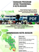 Pelaksanaan Program Kesehatan Tradisional Di Kota Bogor