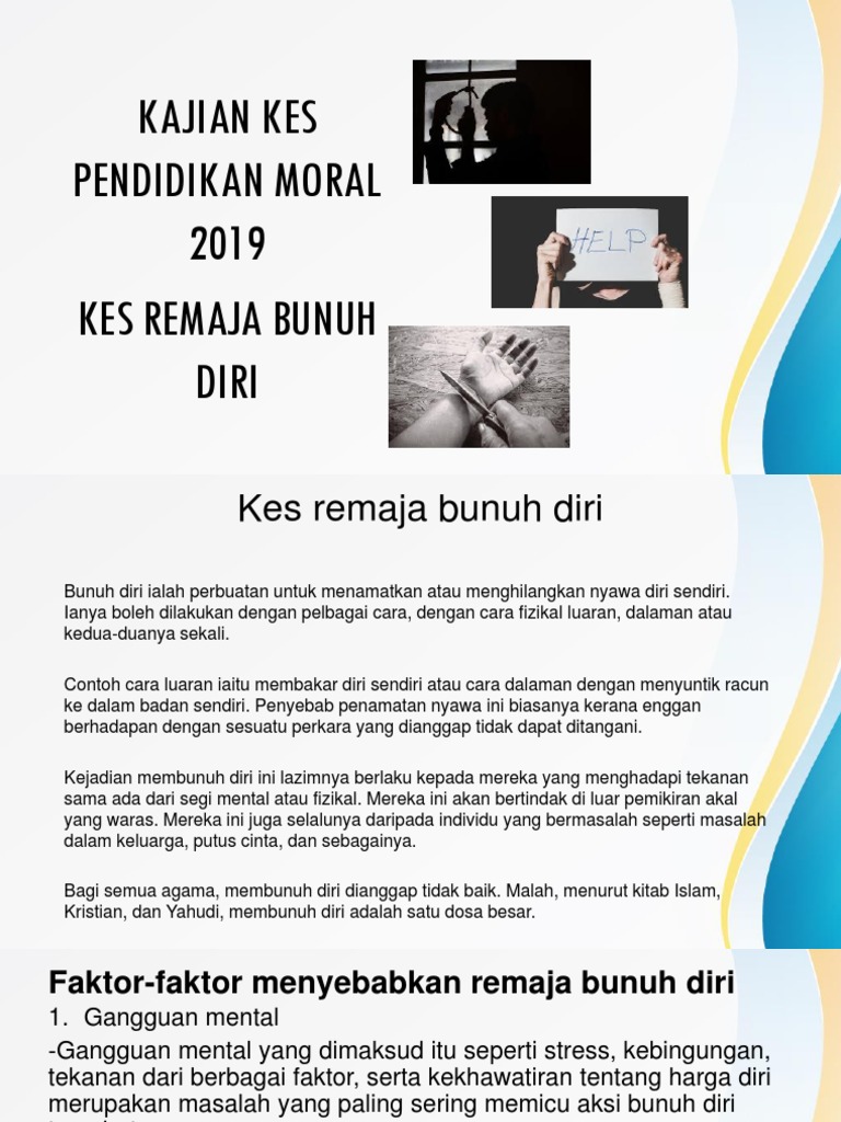 Kes Remaja Bunuh Diri