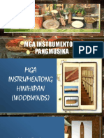 Mga Instrumentong Pangmusika
