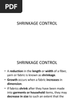 Understanding the Sanforizing Process | PDF | Textiles | Wool