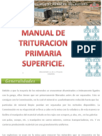 Manual Trituracion Primaria Superficie