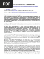 ARTIGO - PSICOLOGIA - Como arruinamos o Mindfulness – TIME MAGAZINE (Comporte-se)