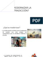 Modernizar La Tradicción