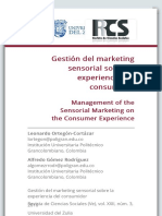 Gestión Del Marketing Sensorial Sobre La Experiencia Del Consumidor