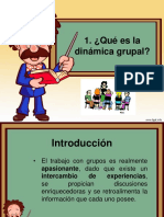 DINÁMICA GRUPAL Y ORÍGENES