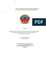 Analisis Susut Energi Listrik Sistem Distribusi 20 KV Pada PT. PLN (Persero) Rayon Maros