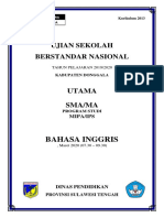 Soal Usbn k13 Utama Bing