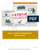 HRM Short Course