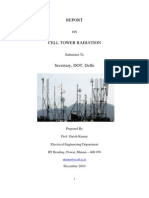 Download Cell Tower Radiation Report - sent to DOT Department of Telecommunications by Neha Kumar SN44736879 doc pdf