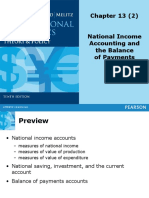Topic 2 - National Income Accounting and The Balance of Payments