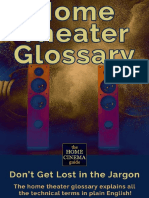Home Theater Glossary