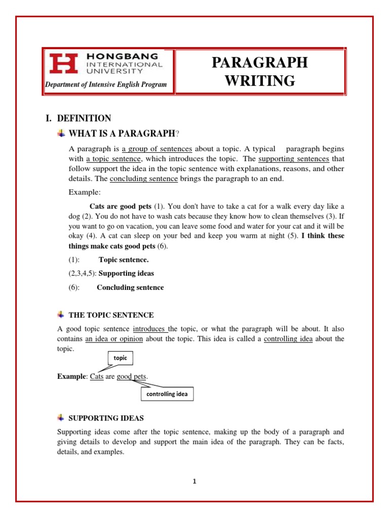 Understanding Paragraph Structure | PDF | Paragraph | Vegetables