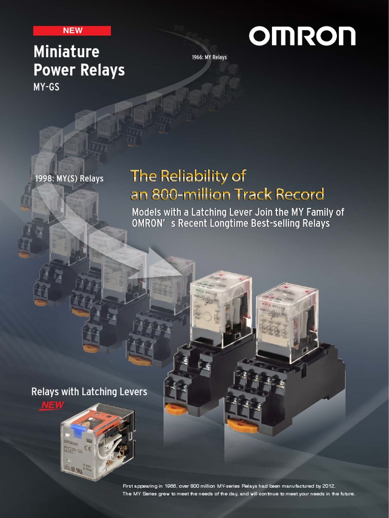 Omron Relay Datasheet PDF Relay Manufactured Goods