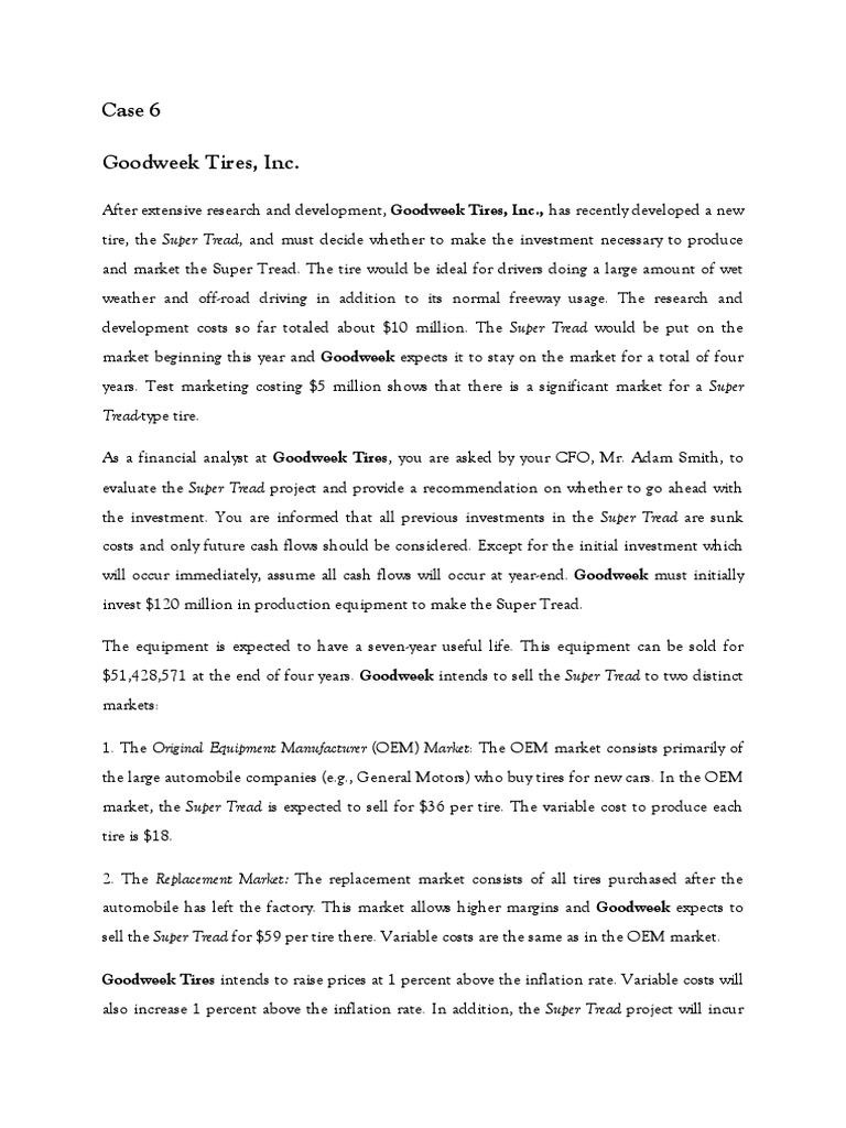 IFM Goodweek Tires, Inc. PDF Tire Car