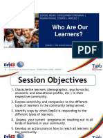 Who Are Our Learners PDF