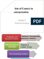Chapter 2 and 3 Discourse Analysis (Gillian Brown and George Yule)