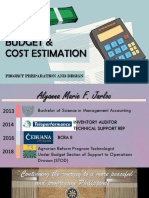 Budget and Cost Estimation - Jarloc