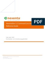 NexentaStor 5.2 CLI Reference Guide RevB