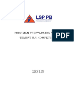 Pedoman Persyaratan Teknis TUK KOREKSIAN TUK 10 9 2015 Revisi Final