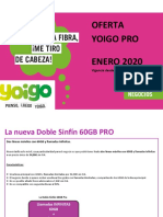 Oferta Doble Sinfín 60GB Pro con llamadas ilimitadas y línea Dúo gratis