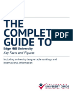 Complete Guide To Edge Hill University