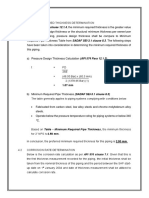API 574 Minimum Structural Thickness Guide | PDF | Pipe (Fluid ...