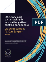 AllCan Vision Doc Efficiency and Sustainability in Innovative Patient Centred Cancer Care ENG 1