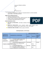 Proiect Didactic Monodisciplinar DEC2 "Pestisorul Martisor"-Pictura Pe Ipsos