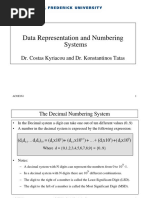 Numbering Systems