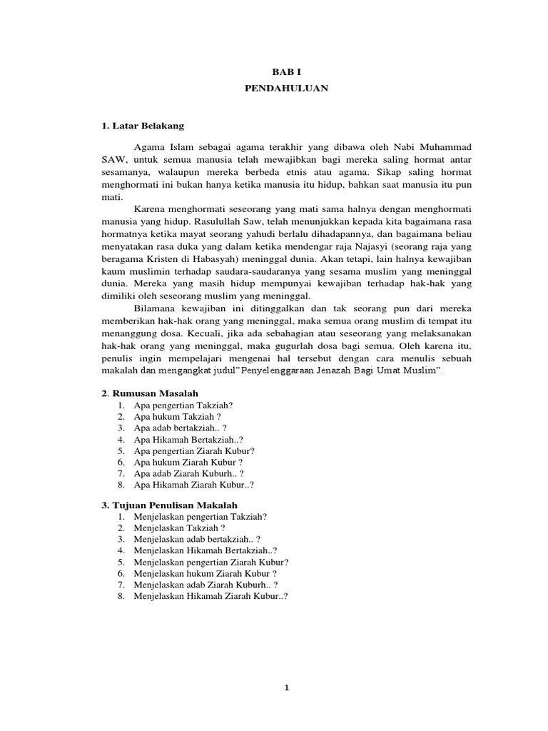 Takziah Docx