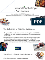 Addictive and Psychotropic Substances