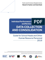 DepEd IPCRFData Manual PDF