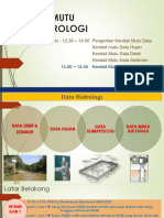 Kendali Mutu Data Hidrologi