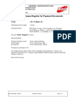 03 - Display of Check Registerfor Payment Documents - FC HN