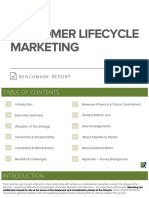 ANA Customer Lifecycle Marketing Benchmark Report