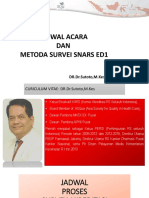 2. JADWAL ACARA DAN METODA SURVEI SNARS