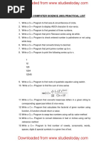 CBSE Class 11 Information Practices - C++ Practical List.pdf