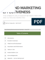 ANA Inbound Marketing Effectiveness Benchmark Report