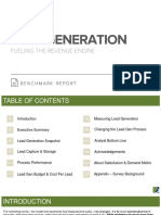 ANA Lead Generation Benchmark Report