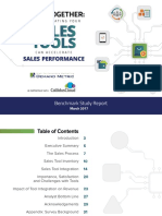 ANA Sales Tools and Performance Benchmark Report