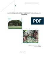 Caracterización de La Producción Ecológica en Colombia (2004) PDF