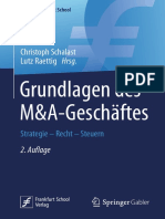 Mergers&Acquisitions Lehrbuch PDF