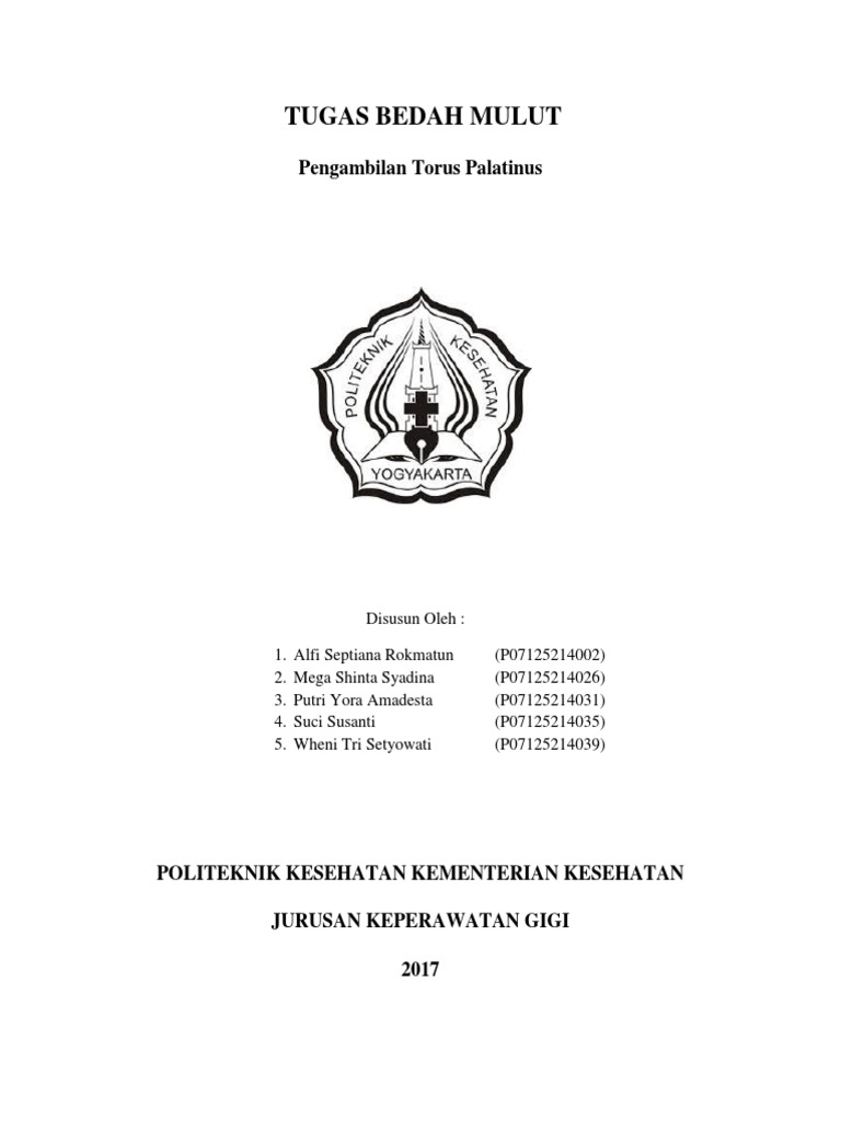 Prosedur Pengambilan Torus Palatinus | PDF