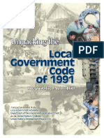 Unpacking The Local Govt. Code of 1991 (LGA)