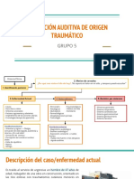 Alteración Auditiva de Origen Traumático