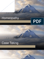 Homeopathy - Case Taking Points