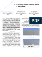 2D CFD Analysis of Racing Car For Studen PDF